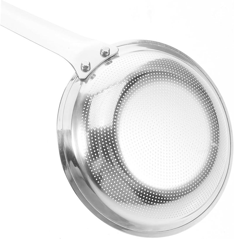 Stainless Steel Colander Strainer Kitchen Utensil For Oil Grease And Soup Filtering - Image 3